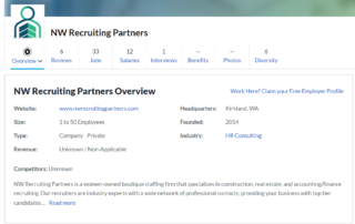 Glassdoor | NW Recruiting Partners